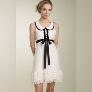 Kensie belted silk chiffon party dress